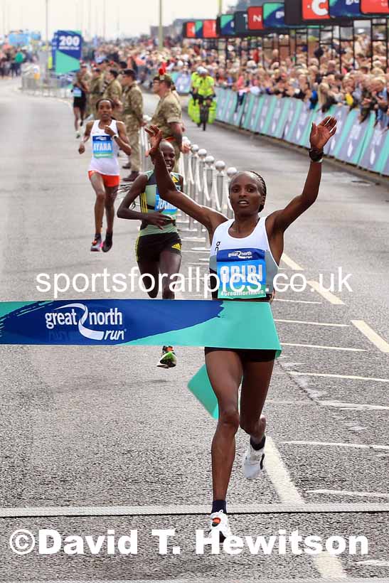 Womens 2022 Great North Run. Photo: David T. Hewitson/Sports for All Pics
